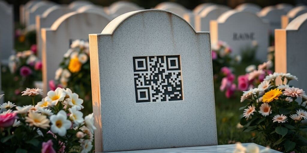 Como criar um código QR para um tumulo