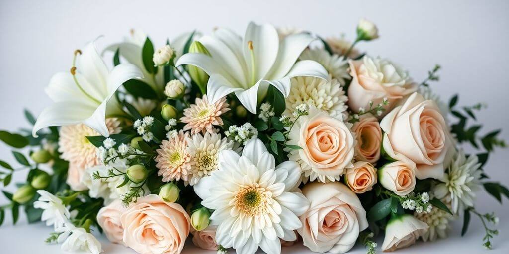 Flores e a memória dos falecidos