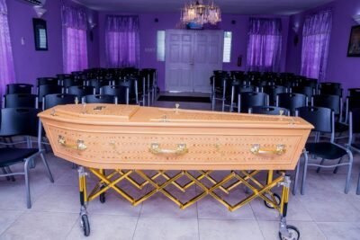 Valores para serviços funerários