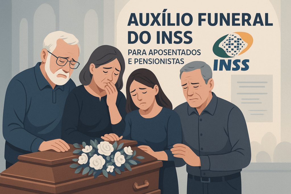 Auxílio funeral do INSS para aposentados e pensionistas Auxílio funeral do INSS para aposentados e pensionistas