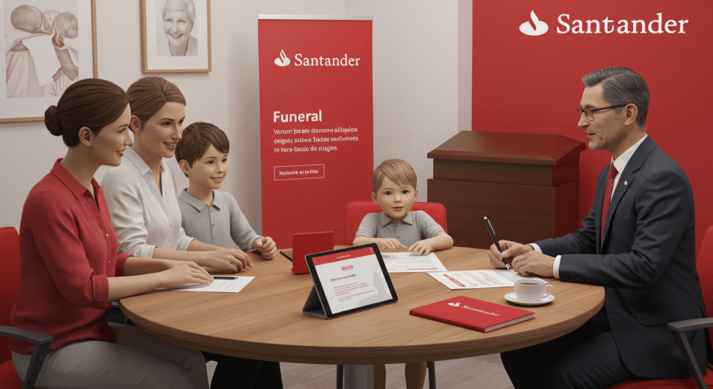 Santander plano funeral