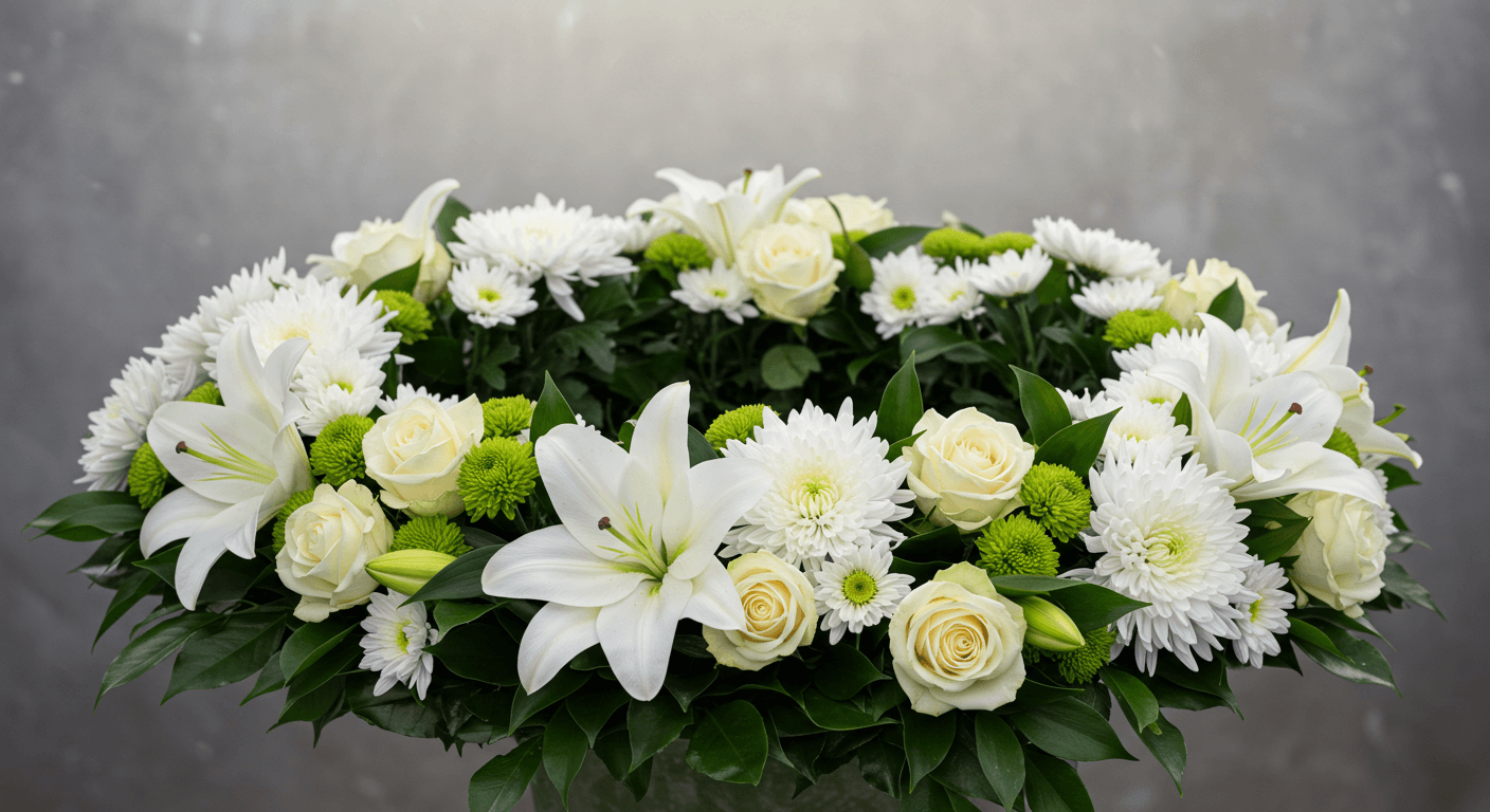 Flores funeral