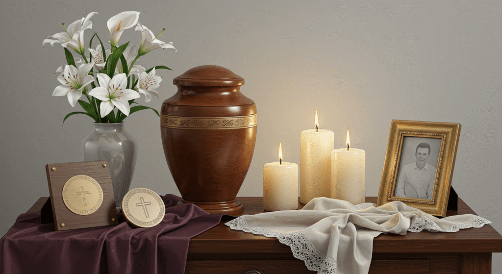 Acessórios para urnas funerárias - Conheça os melhores produtos Acessórios para urnas funerárias