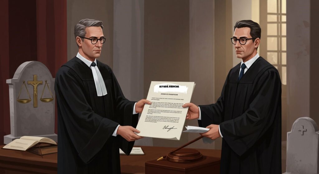 Alvará Judicial transferência de ossuário Alvará Judicial