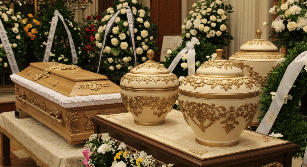 Ornamentação de urnas