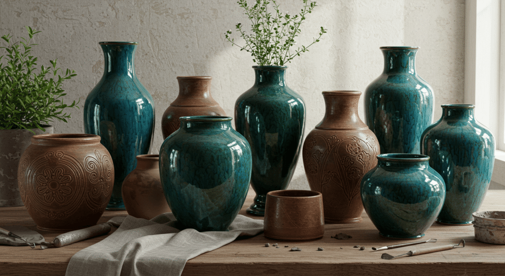 Urnas de cerâmica artística até R$ 2.000 Urnas de cerâmica artística até R$ 2.000
