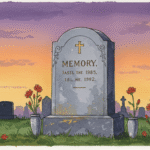 Que mensagens posso colocar em uma lápide