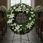 Suporte para coroa de flores