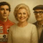 Ayrton Senna, Hebe Camargo e Chico Xavier