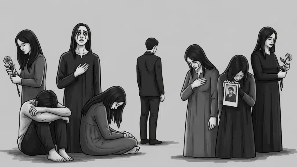 Várias faces do luto